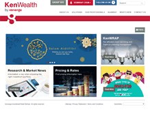 Tablet Screenshot of kenwealth.com